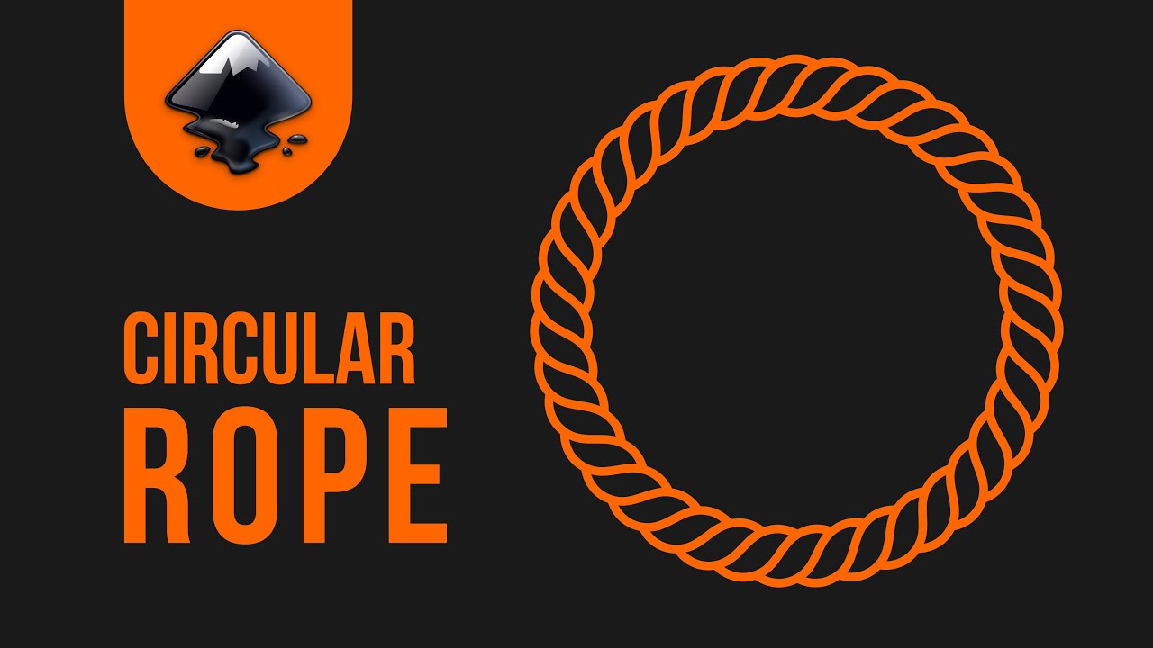 How to Create a Circular Rope in Inkscape