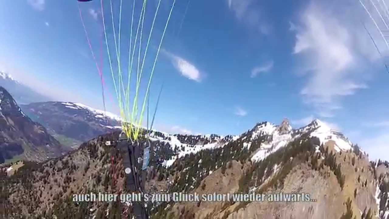 Paragliding Flight Jungfraujoch (Top of Europe) to Interlaken