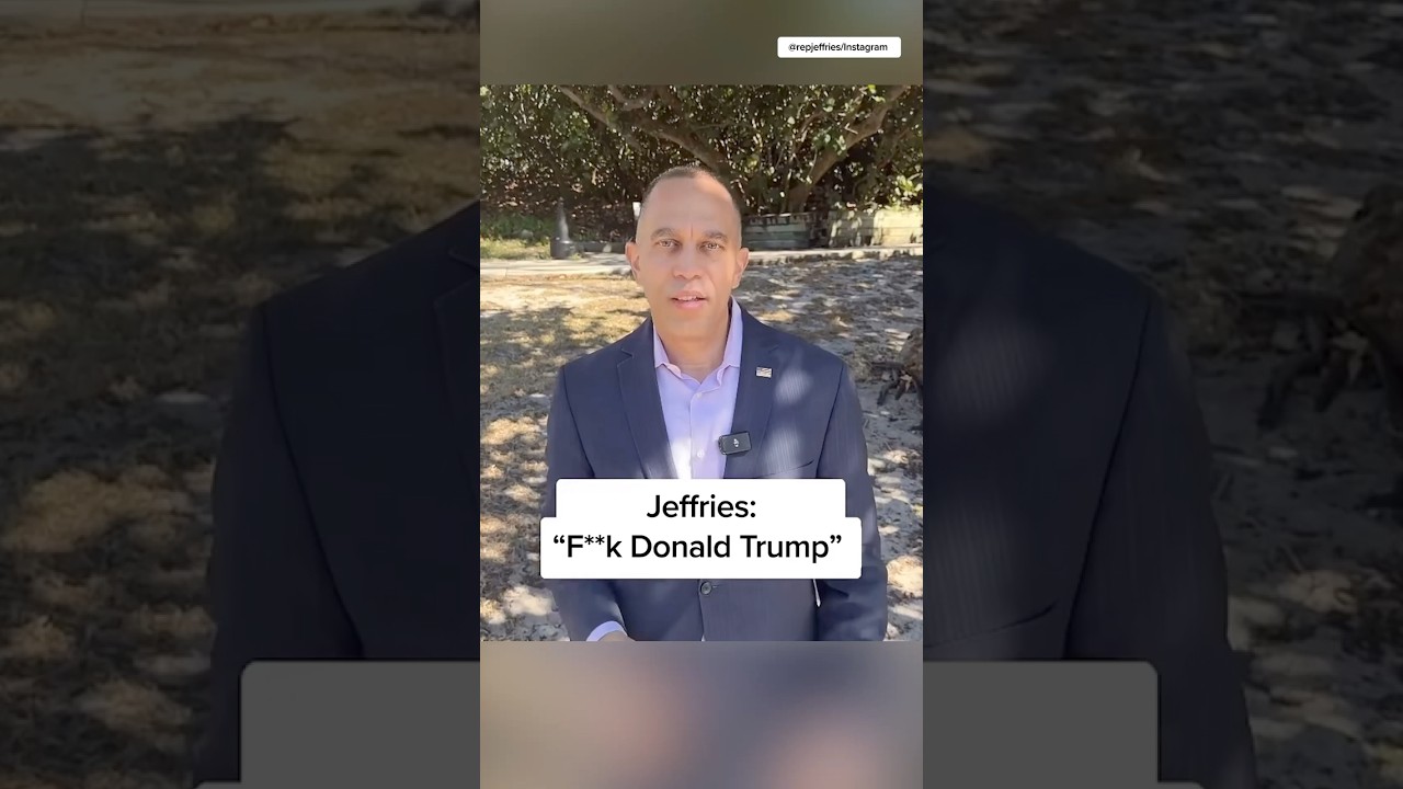 Jeffries: 'F--- Donald Trump'