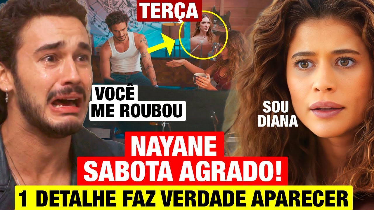CORAÇÃO ACELERADO TERÇA 27/01 Agrado FAZ REVELAÇÃO PRA JOÃO RAUL, mas Nayane SABOTA! 1 detalhe faz..