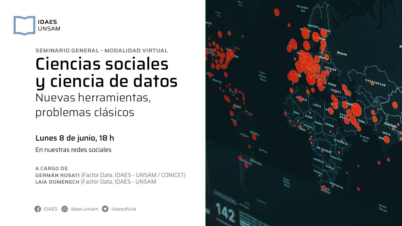 Ciencias Sociales y ciencia de datos. Nuevas herramientas, problemas clásicos