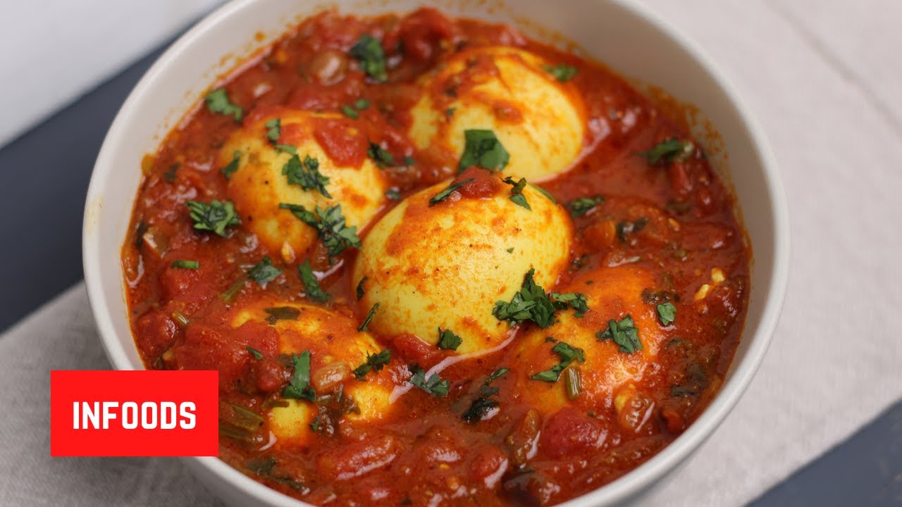 Simple Egg Curry Recipe | How To Make Egg Curry | Infoods