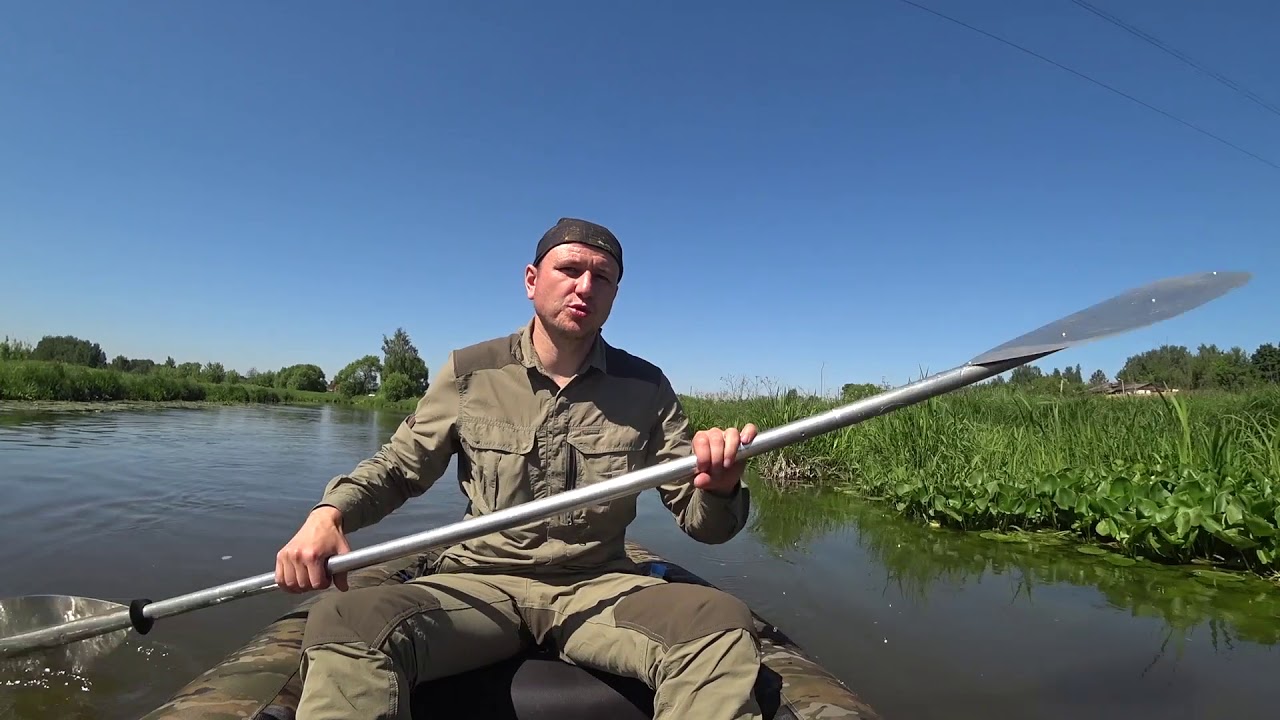 Сплав по Клязьме от Болшево до Щелково на байдарке Голавль. #2