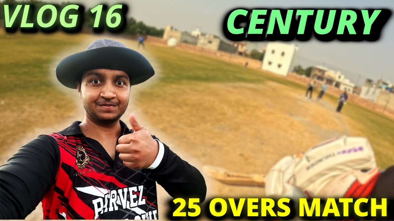 101(61) IN A 25 OVERS GAME | 243 RUNS SCORED 😱