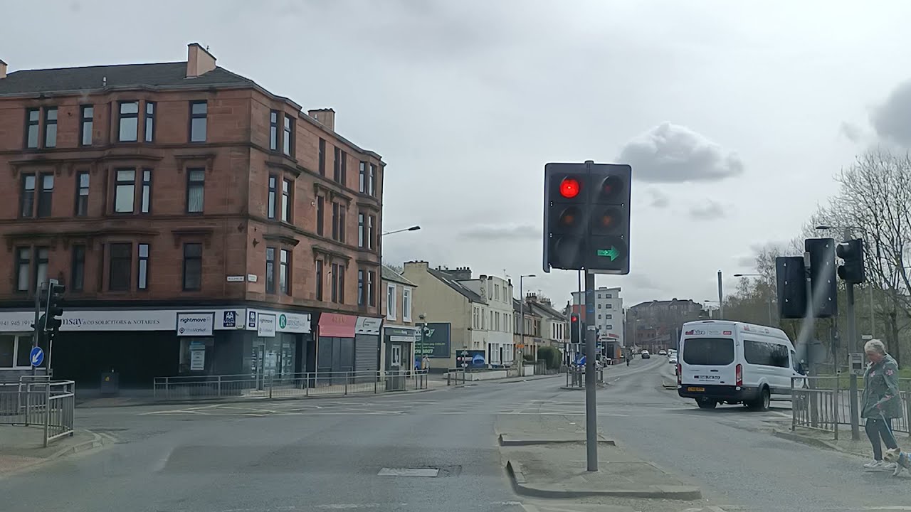 Drumchapel, Glasgow to St George Cross, Glasgow 13 April 2021