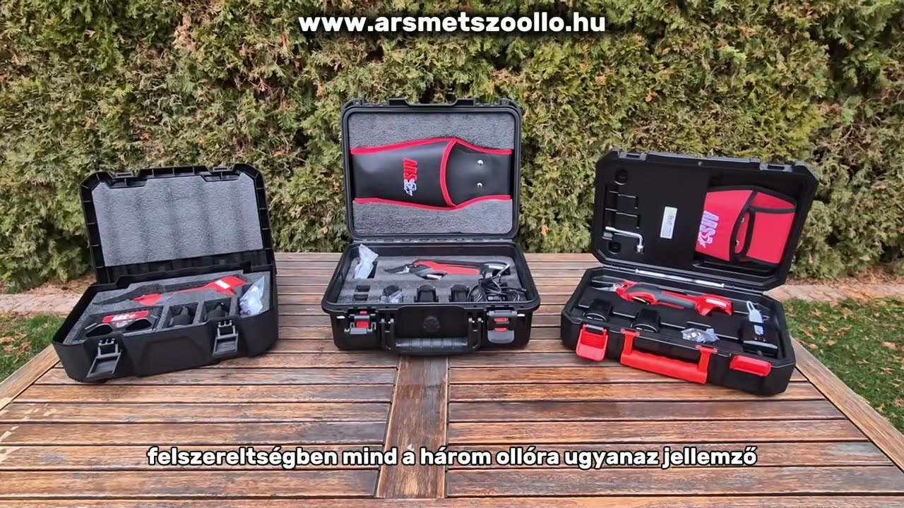 ARS akkumulátoros metszőolló