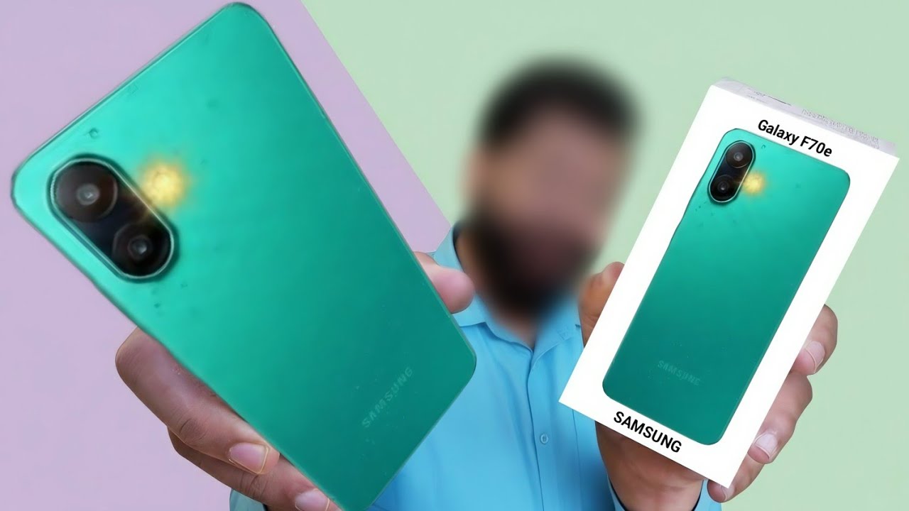 Samsung Galaxy F70e Unboxing, price & quick look