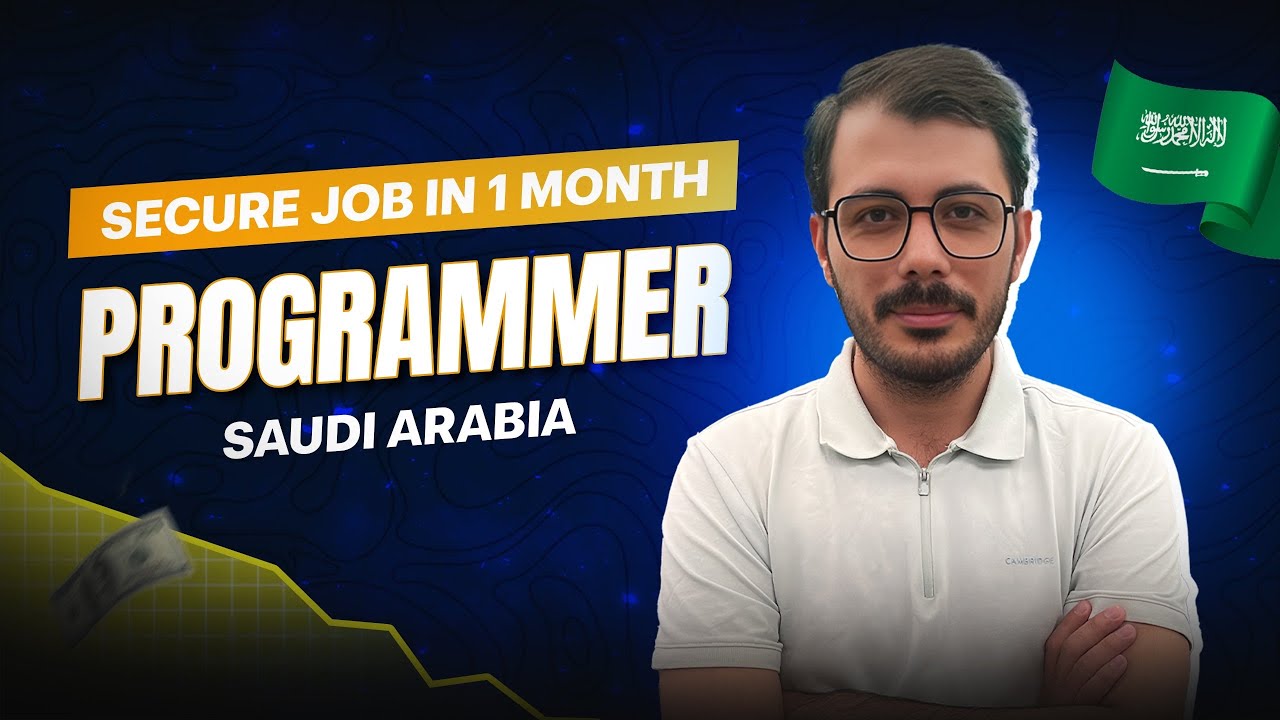 How He Got an App Developer Job in Saudi Arabia in Just 1 Month!