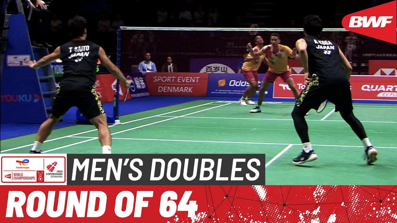 BWF World Championships 2023 | Farias/Farias (BRA) vs. Koga/Saito (JPN) | R64