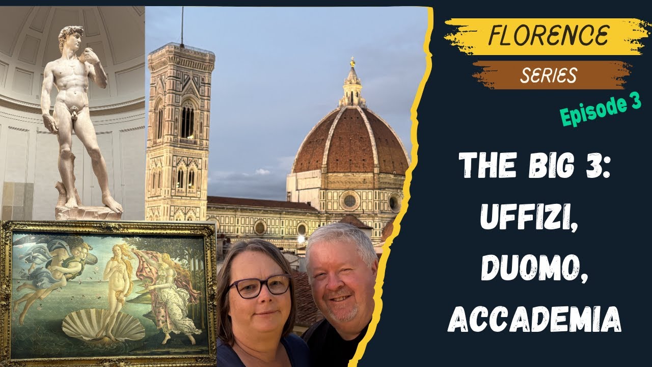 Florence - The Big 3 - UIffizi, Accademia, Duomo