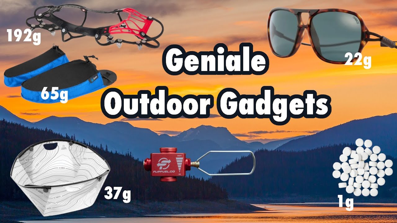 6 geniale ultraleichte Outdoor-Gadgets, die kaum jemand kennt