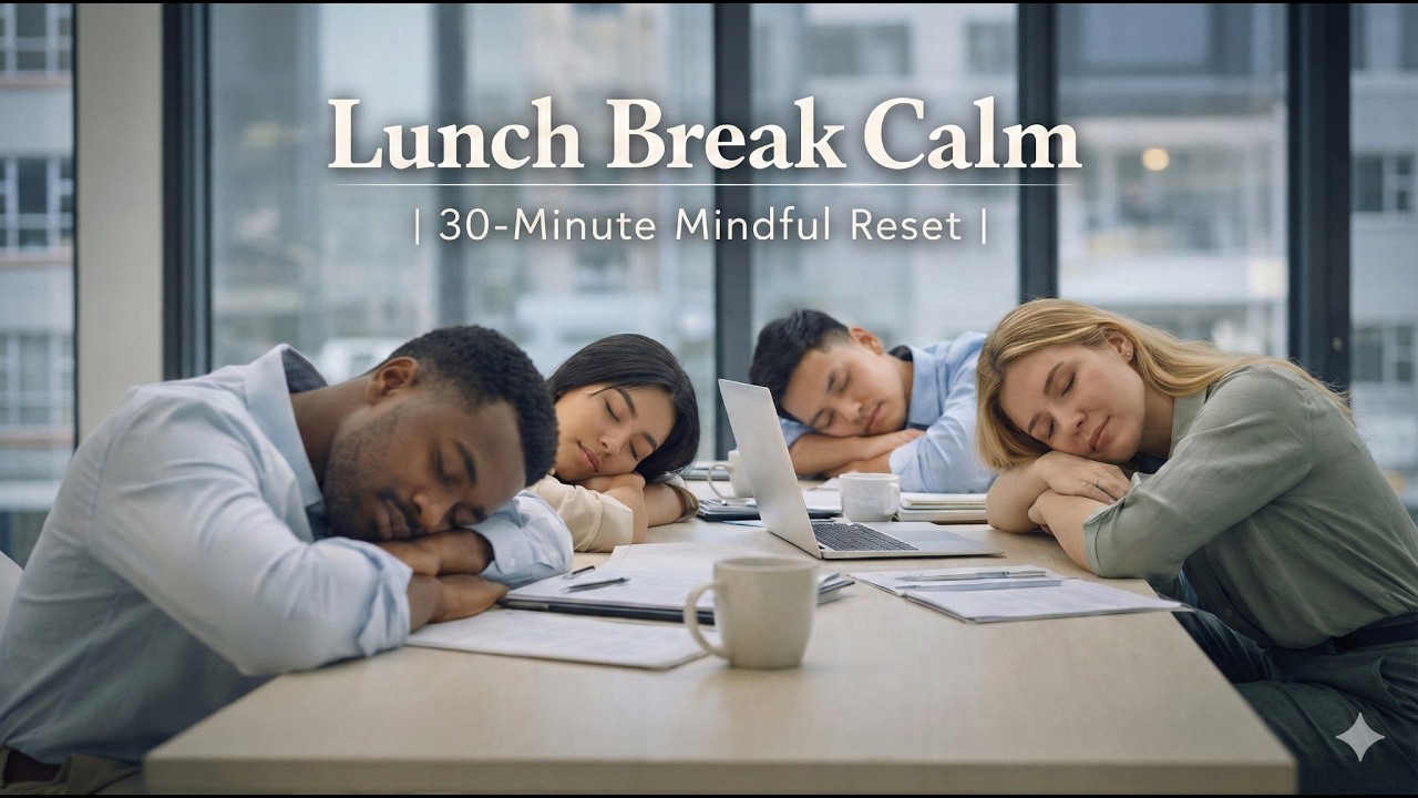 Lunch Break Calm | 30-Minute Mindful Reset 🌿 Relax, Restore & Prepare for the Afternoon