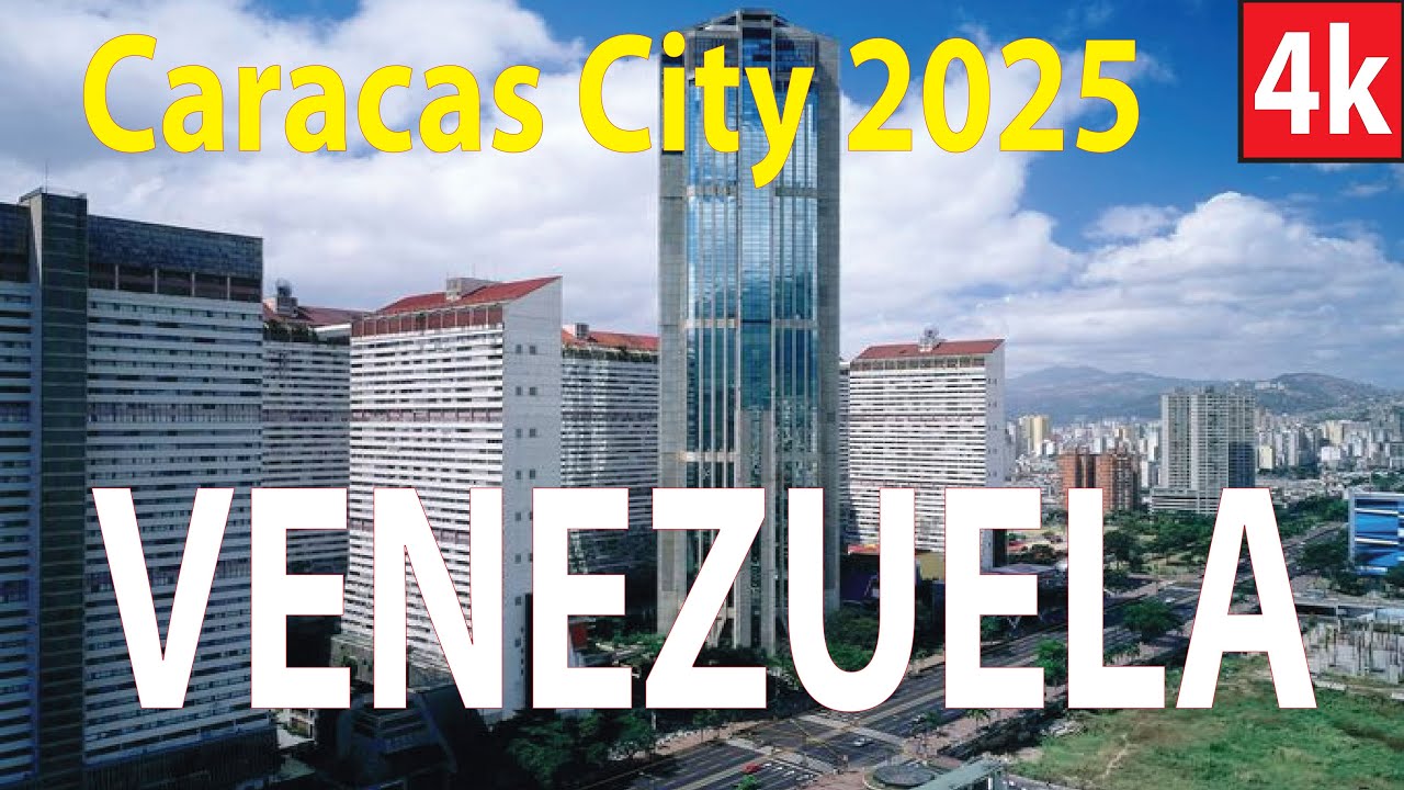 Caracas City - Venezuela 4K By Drone 2025