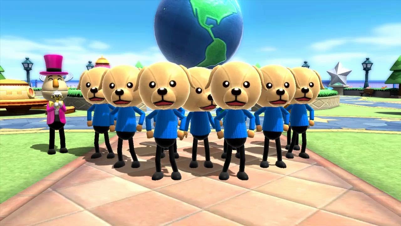 Wii Party U: House Party: Lost-and-Found Square Part 1