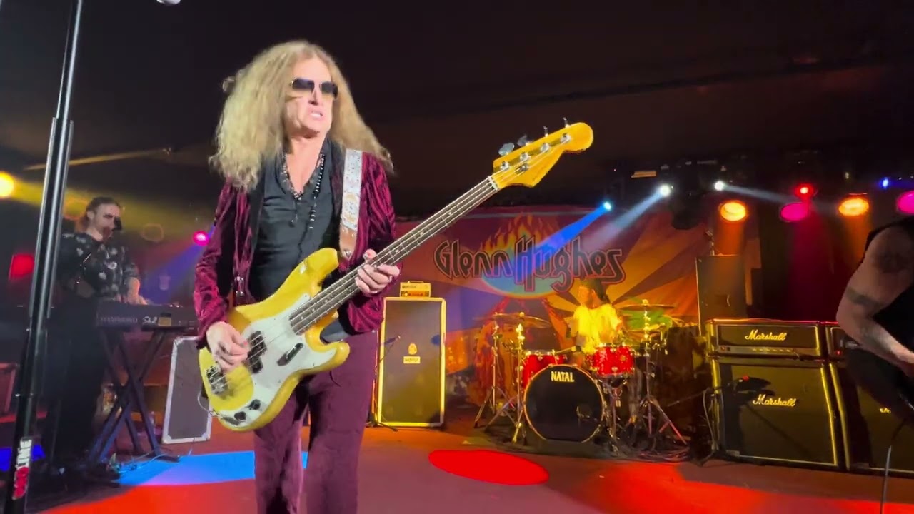 Glenn Hughes ‘You Fool No One’ & ‘High Ball Shooter’ w/guitar & drum solos in Westland, MI - 2.9.24