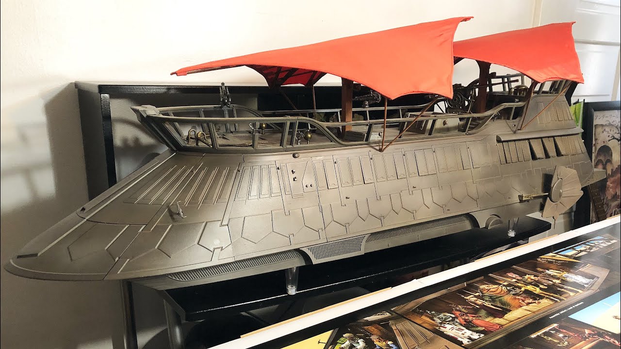 STAR WARS!!!! JABBA’S SAIL BARGE IS FINALLY HERE!!!! UNBOXING!!!!
