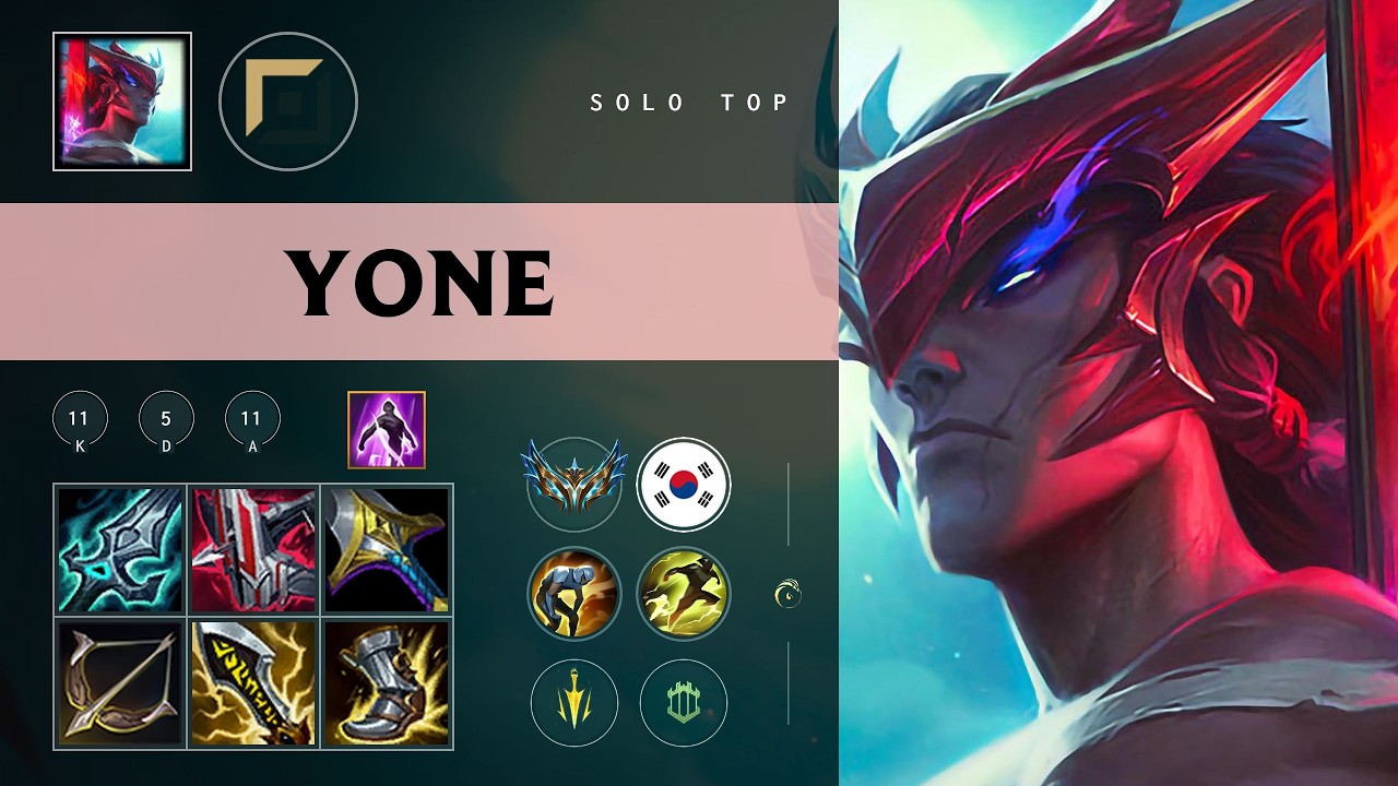 Yone Top vs Singed - KR Challenger Patch 26.10