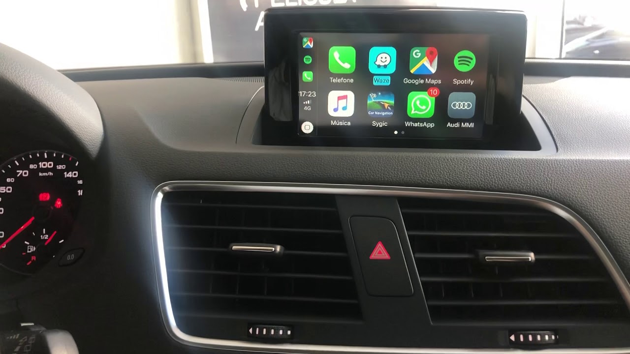 Audi Q3 - instalação Apple Car Play - ArtsomAuto