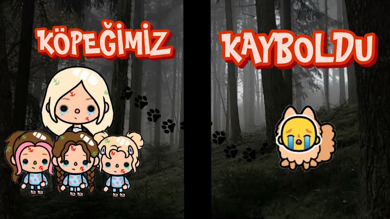 Köpeğimiz kayboldu🥺💔/TOCA LİFE WORLD/TÜRKÇE