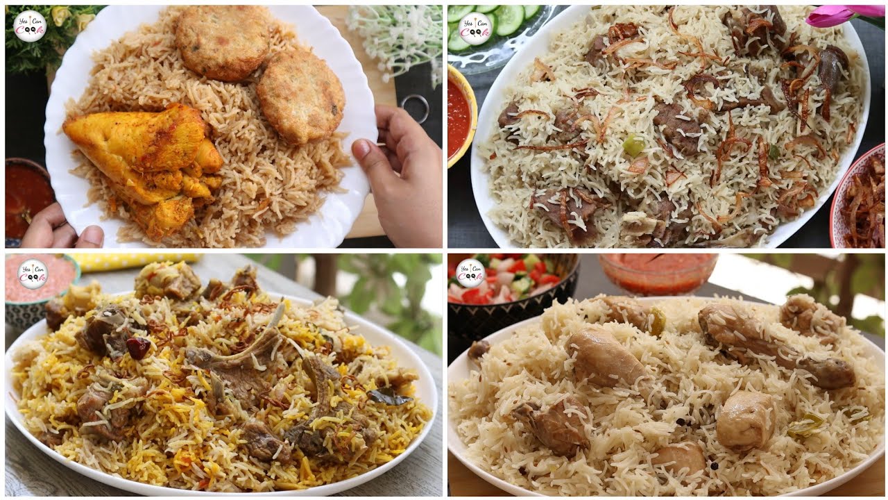 4 Best Pulao Recipes 😍 Eid Special