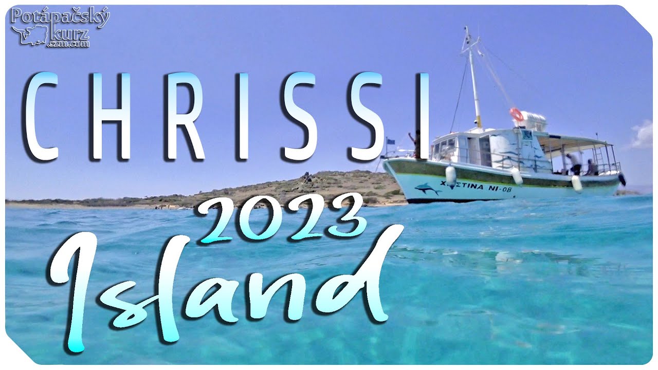 🇬🇷 Crete, Chrissi Island boat trip 2023, Greece - Kr&eacute;ta, ostrov Chrissi 2023