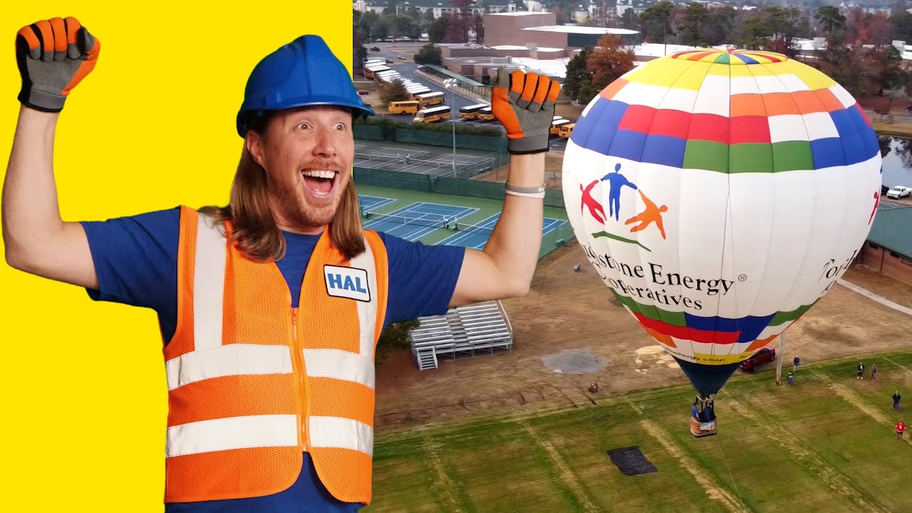 Hot Air Balloon with Handyman Hal | Learn about Hot Air Balloon