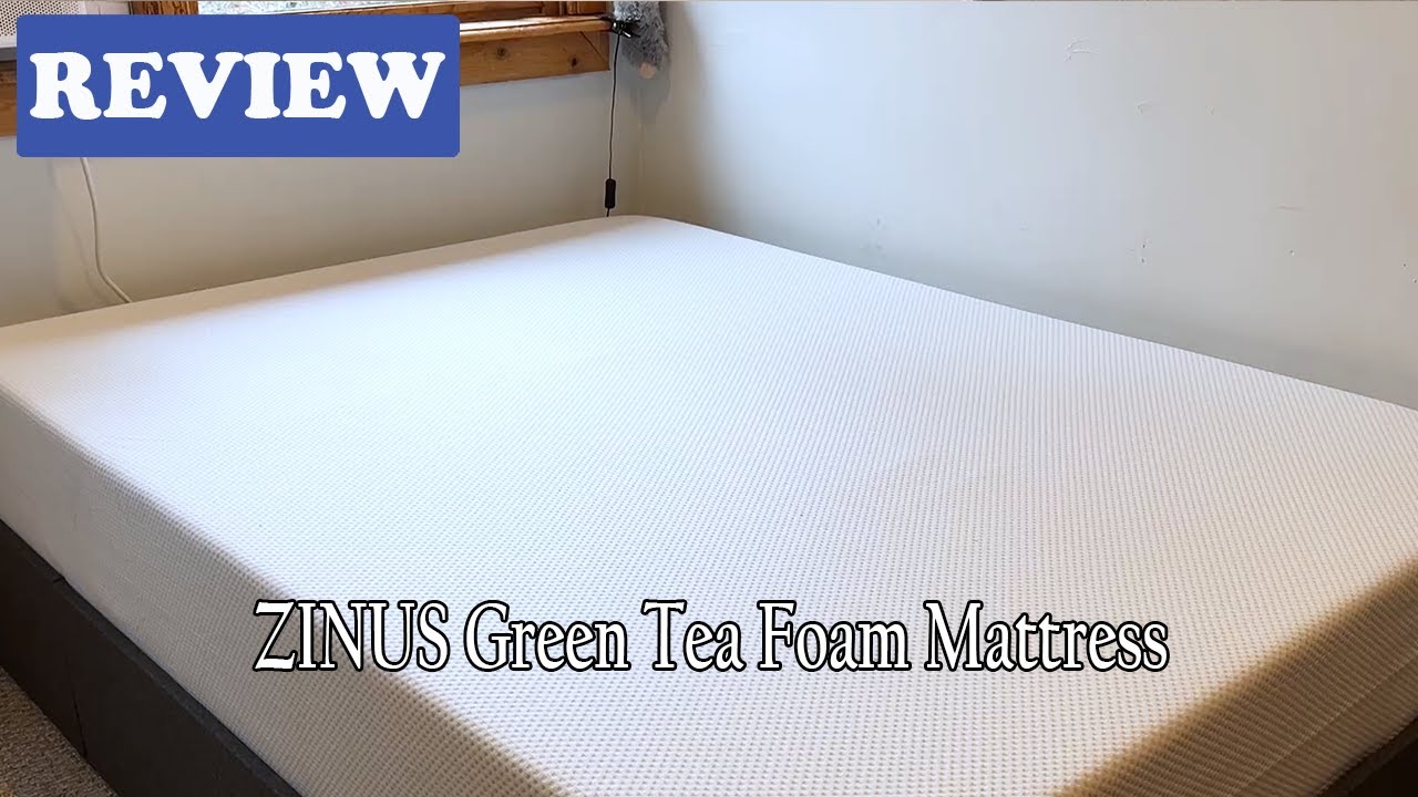 ZINUS Green Tea Foam Mattress Review [New Version] - Is the 10-inch mattress supportive enough?