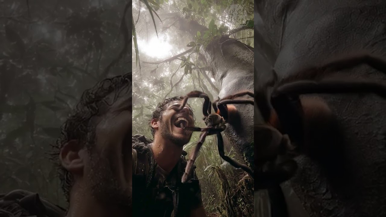 Biggest Tarantula in the World | AI-Generated Realistic Spider #spider