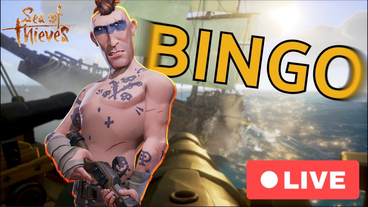 Open Crew BINGO in SEA OF THIEVES