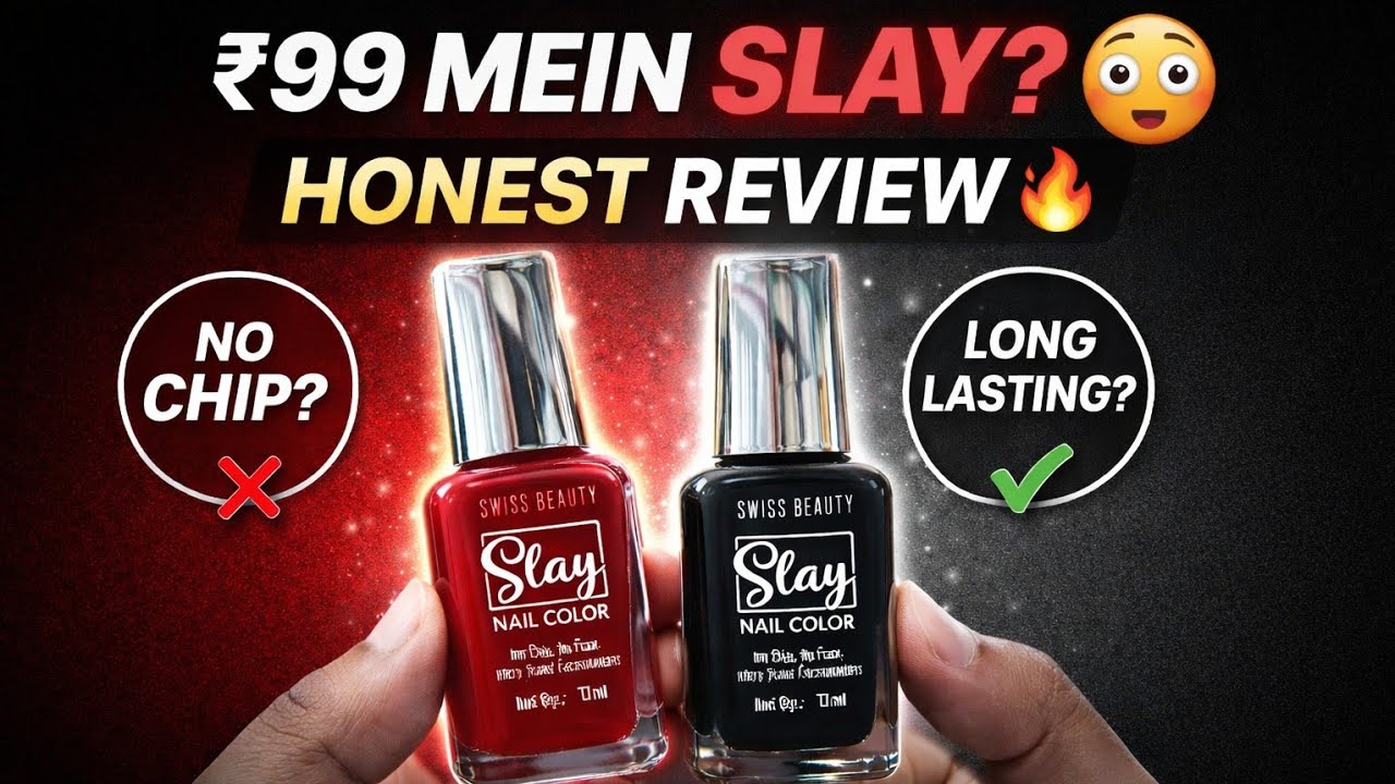 Swiss Beauty Nail Paint Review Video
