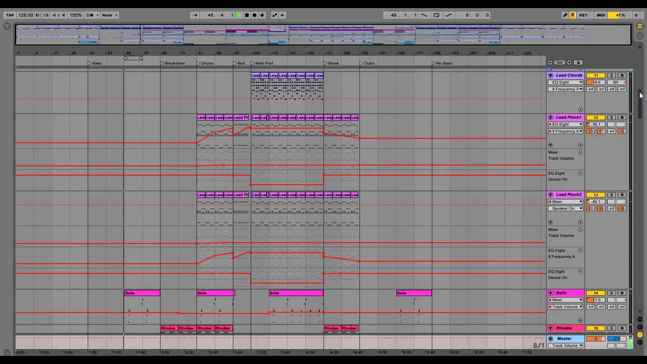 Ableton Live Project Template - Anjuna Universe  (Anjunabeats Jason Ross ilan Bluestone Style)