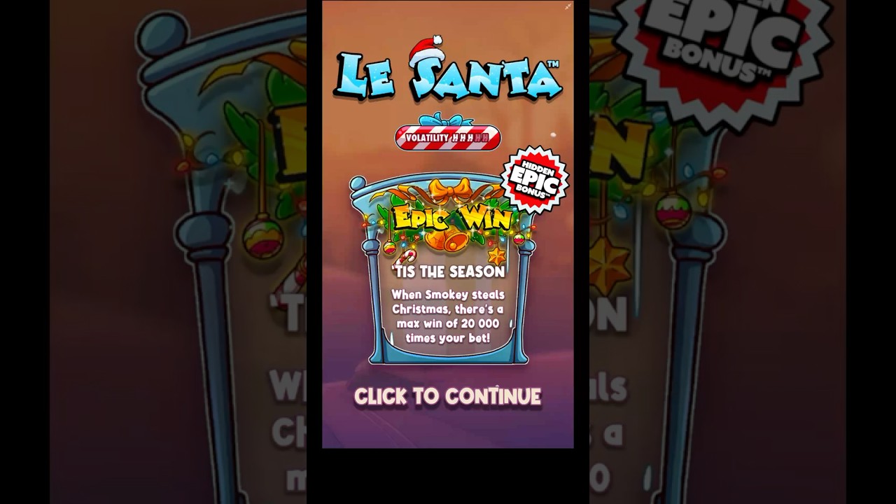 MAX WIN x LE SANTA 🎄🦝 | 2025-11-27 | 1.00 SC | 20000x | BONUS BUY | STAKE US 🇺🇸