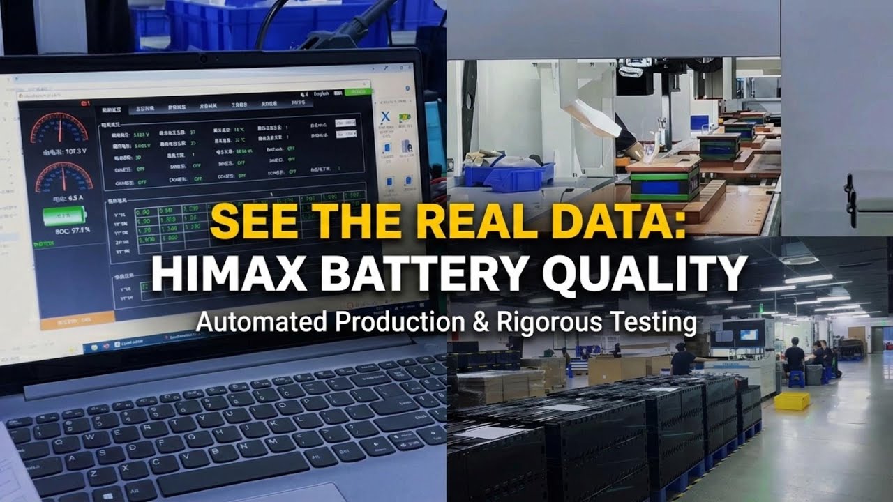 Stop Buying "Black Box" Batteries! Inside the HIMAX Quality Lab 🔋