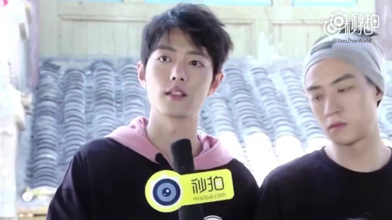 2017.10.21 Second Star Interview with XNINE | Xiao Zhan Cut [ENG/RUS SUB]