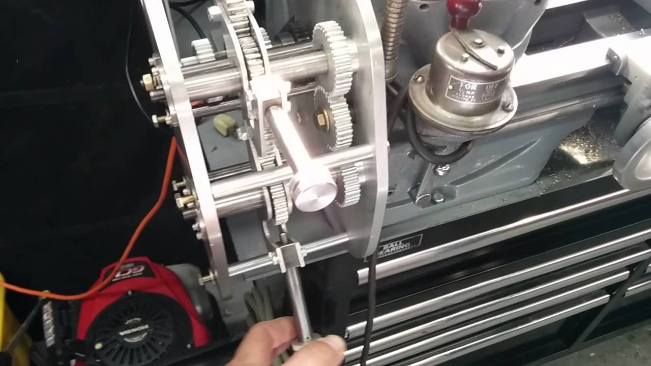 Atlas TH54 10F power feed and quick change gear box