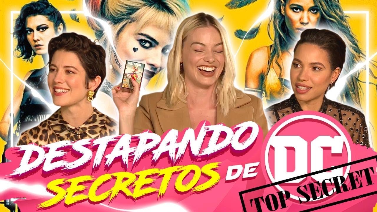 Margot Robbie (Harley Quinn) y Birds of Prey juegan memorama‬