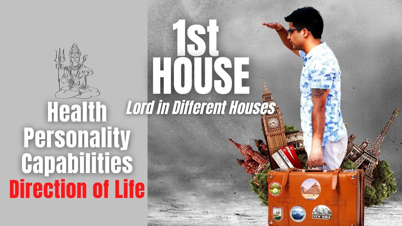 1st House (Ascendant) & its Lord's placement in different Houses - Capabilities & Direction of Life
