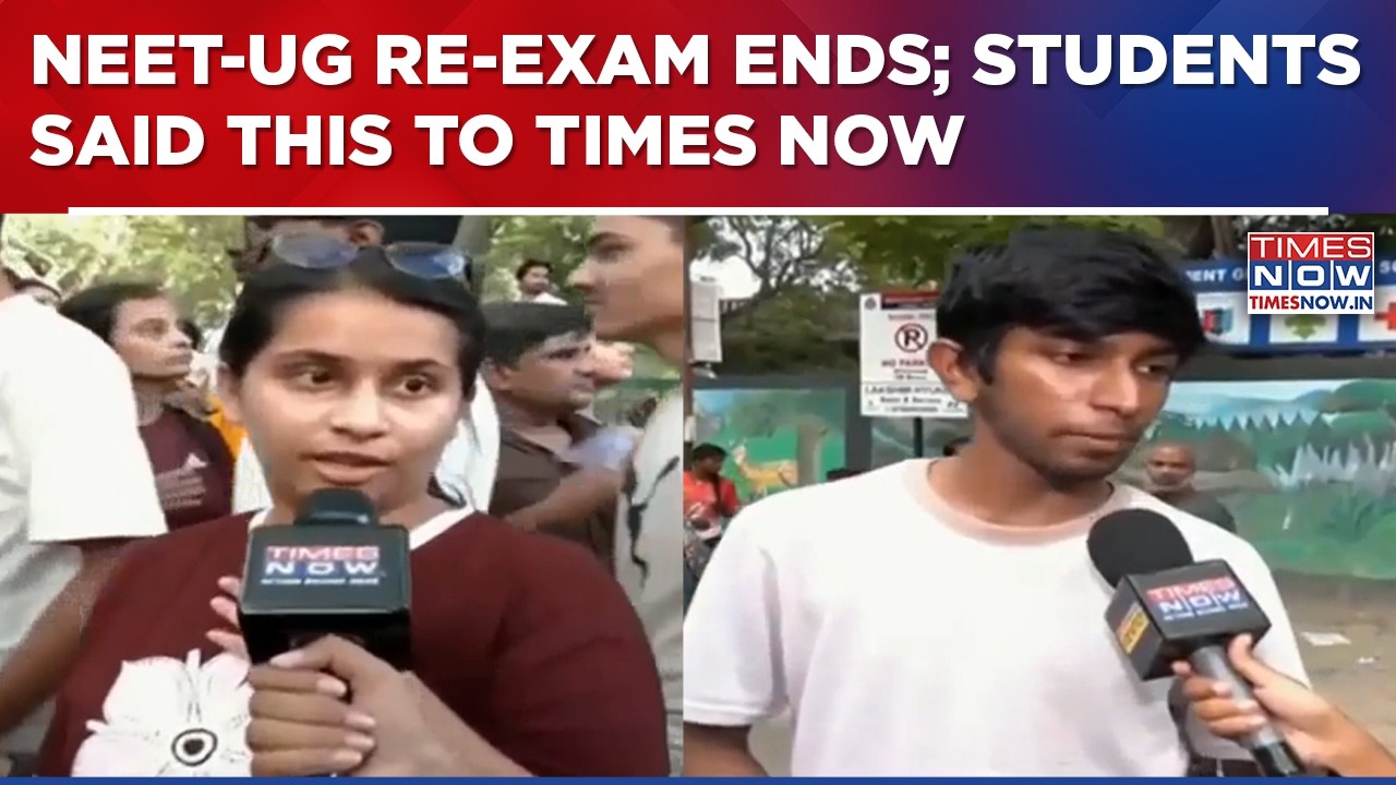 NEET-UG Re-Exam Ends; Students Say Physics Section Was Tougher And More Time-Consuming