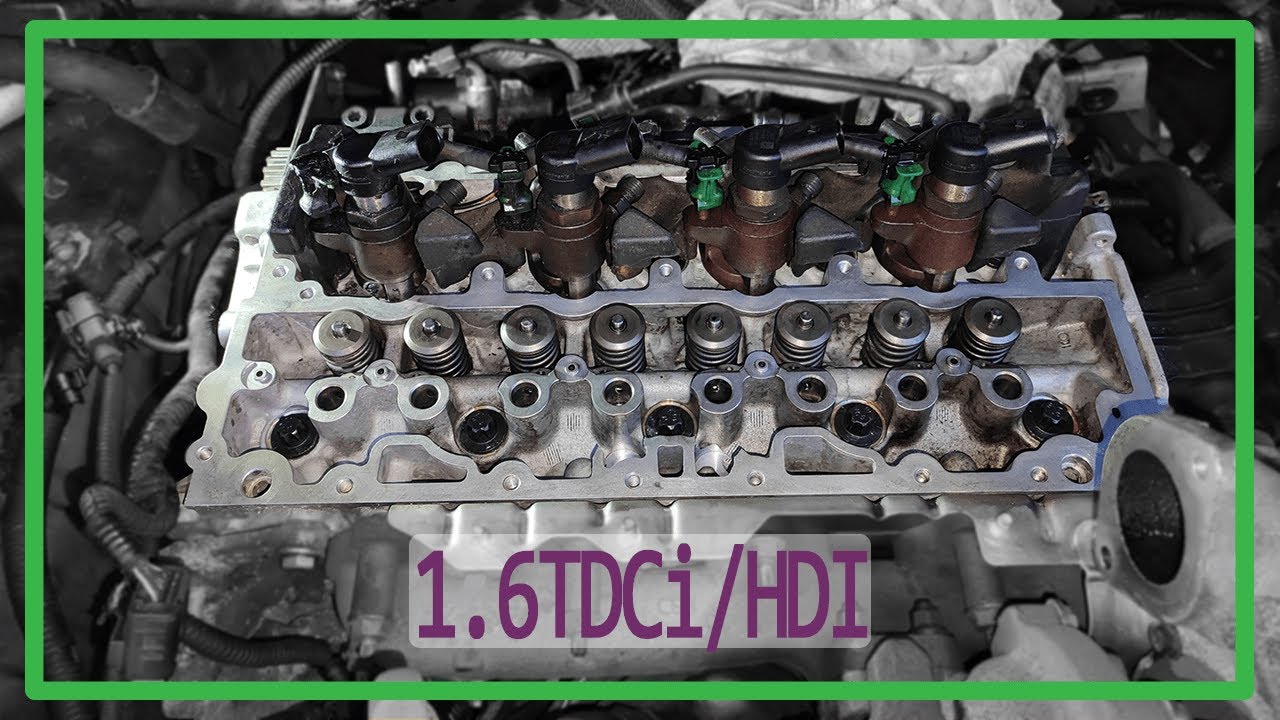 Головка блока цилиндров в сборе 1.6 TDCi / 1.6 HDI