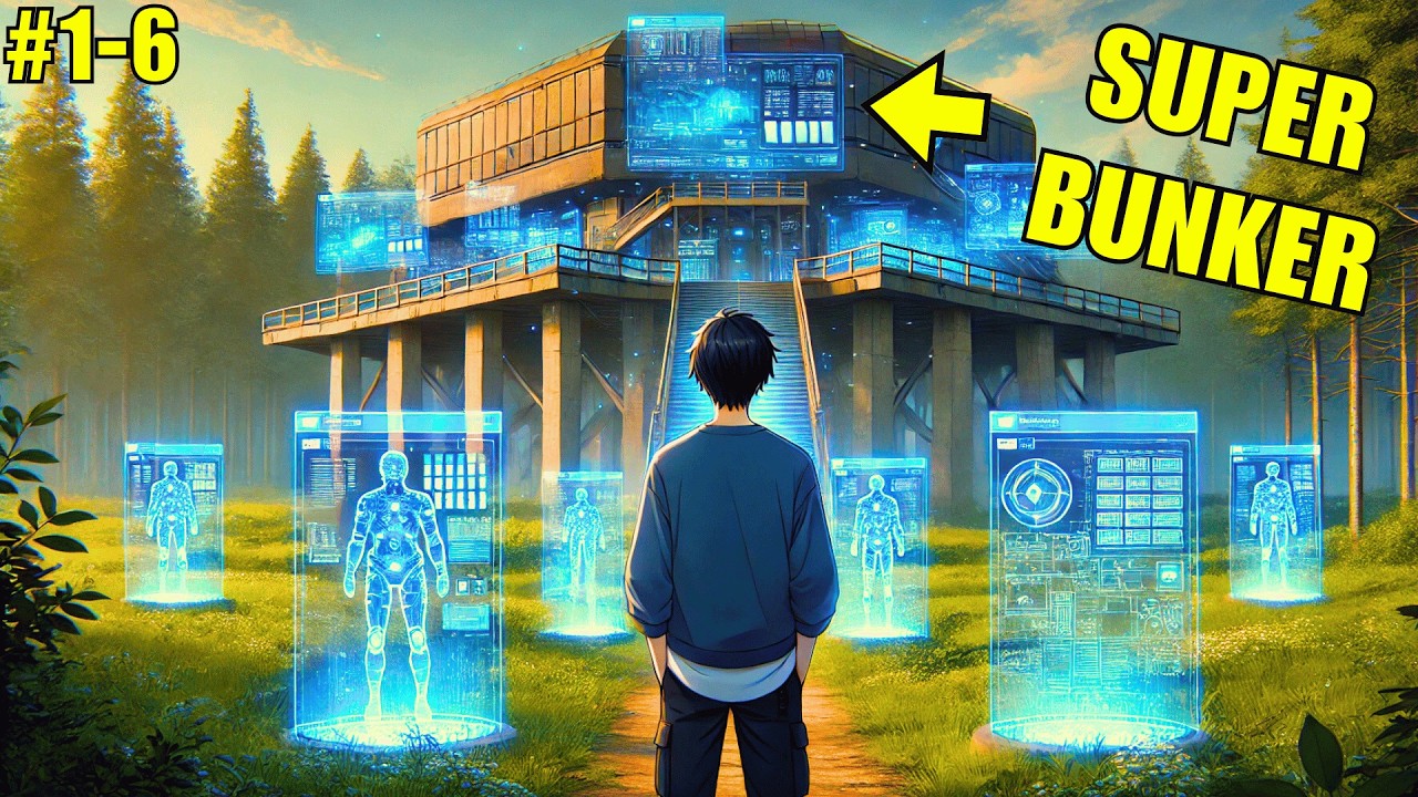 He'S SURVIVING THE APOCALYPSE by developing his TECHNOLOGY BUNKER! | Manhwa Recap