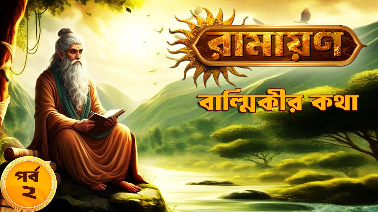 বাল্মিকীর কথা | The Journey of Sage Valmiki, Author of the Ramayan |  (EP 02) | Animatrix Digital