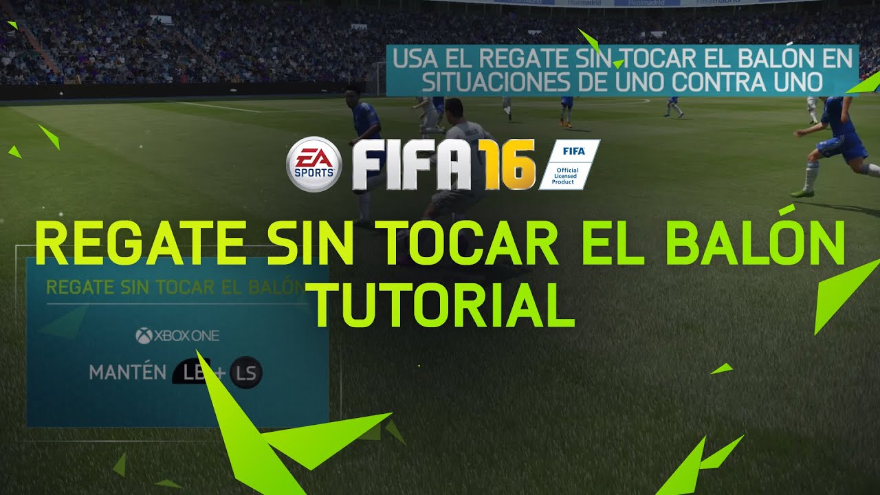 FIFA 16 -  Tutorial - Regate sin tocar el balón