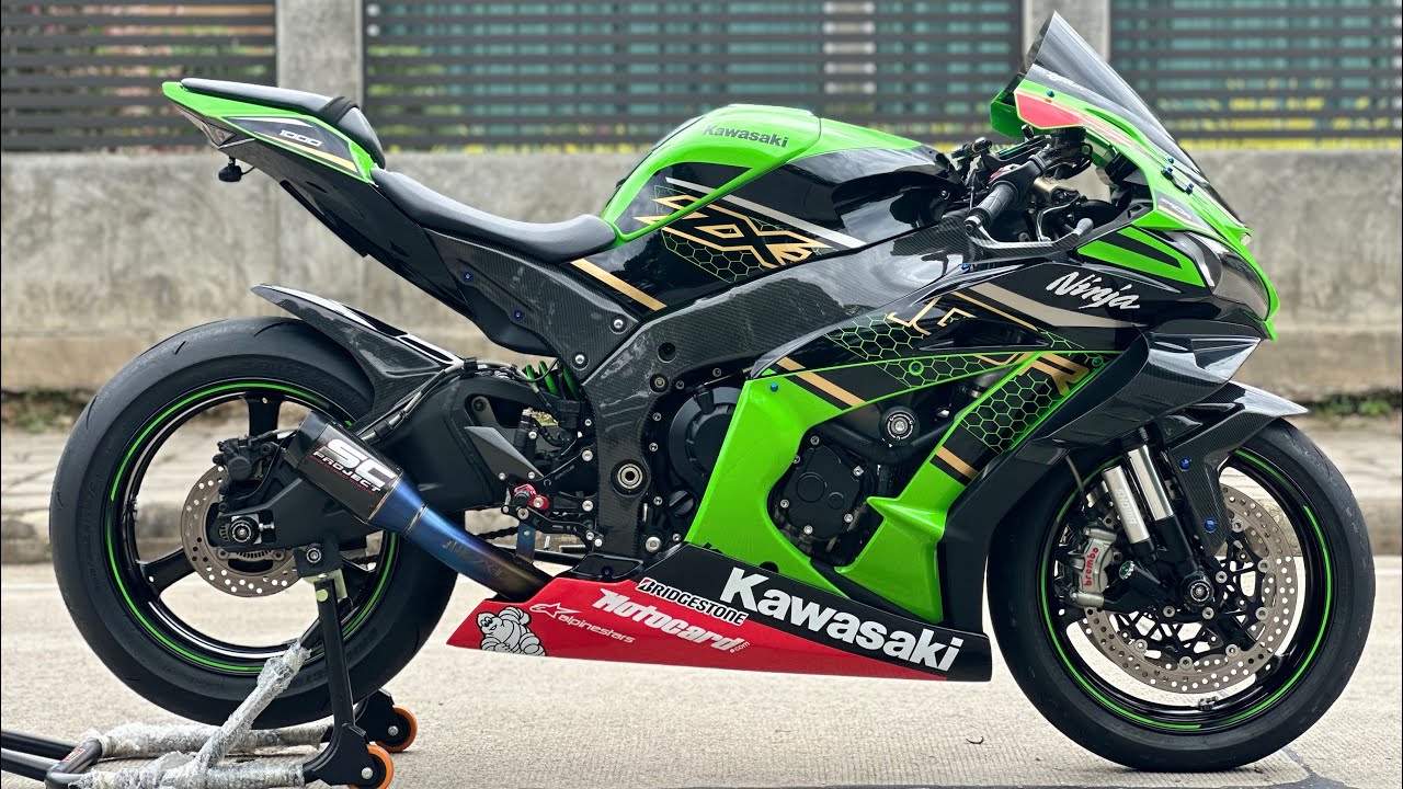 Kawasaki ZX10R KRT เครื่องดำฝาแดง ปี ค.ศ.19 จด 21 โฉมสุดท้ายก่อนเปลี่ยนเป็นโฉมล่าสุด หล่อจัด 👌