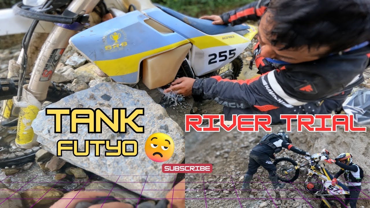 Khola ko Bato ma lagda Bijok Vayo😮‍💨. We went for Enduro Trail.🔥