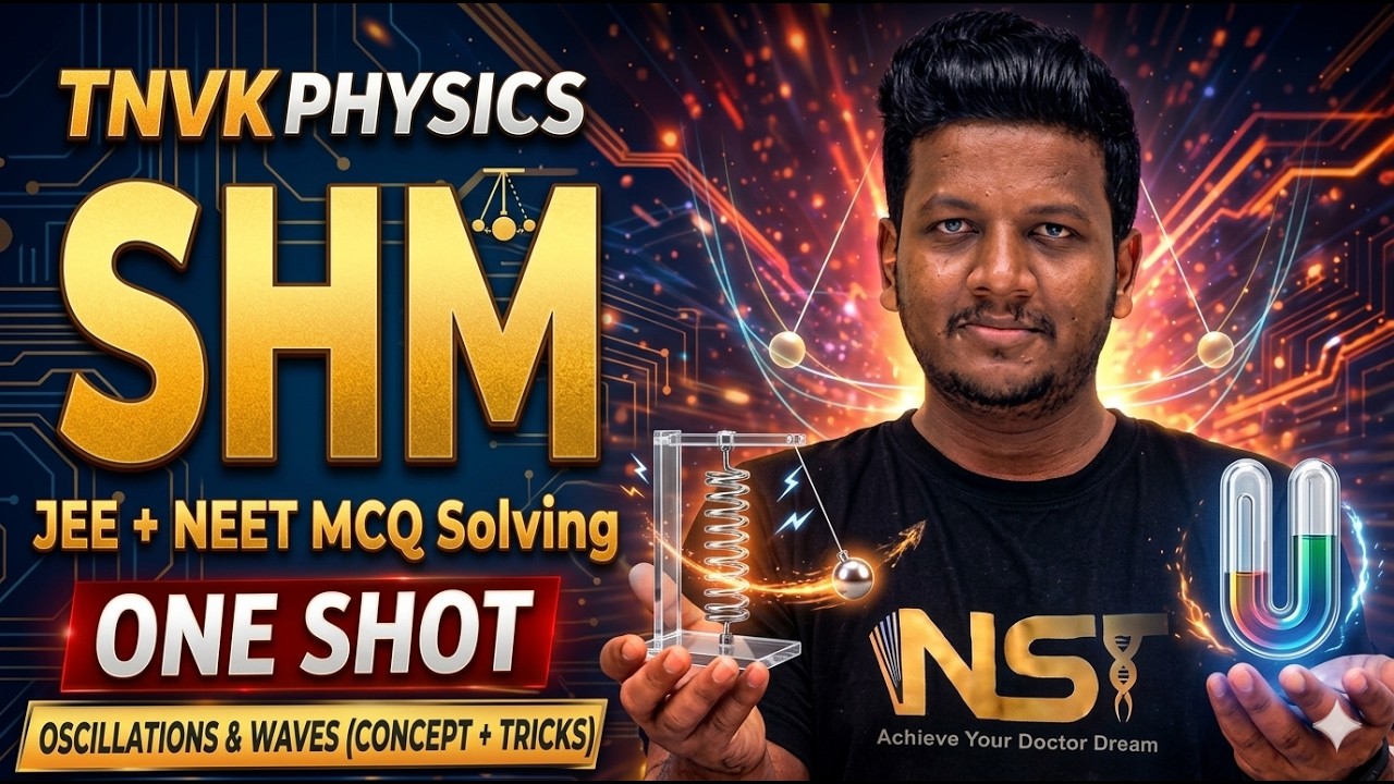 SHM 1 SHOT-JEE +NEET PYQS-TNVK NEET 2026 PHYSICS - NST
