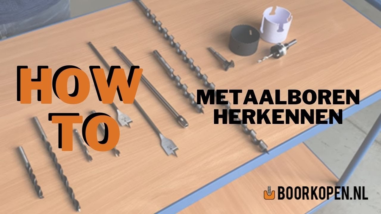 Verschillende metaalboren | boorkopen.nl