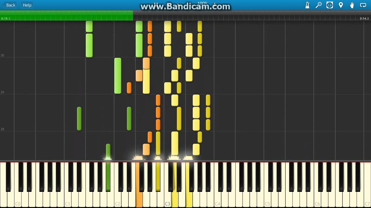 Popeye The Sailor Man Piano Tutorial Synthesia