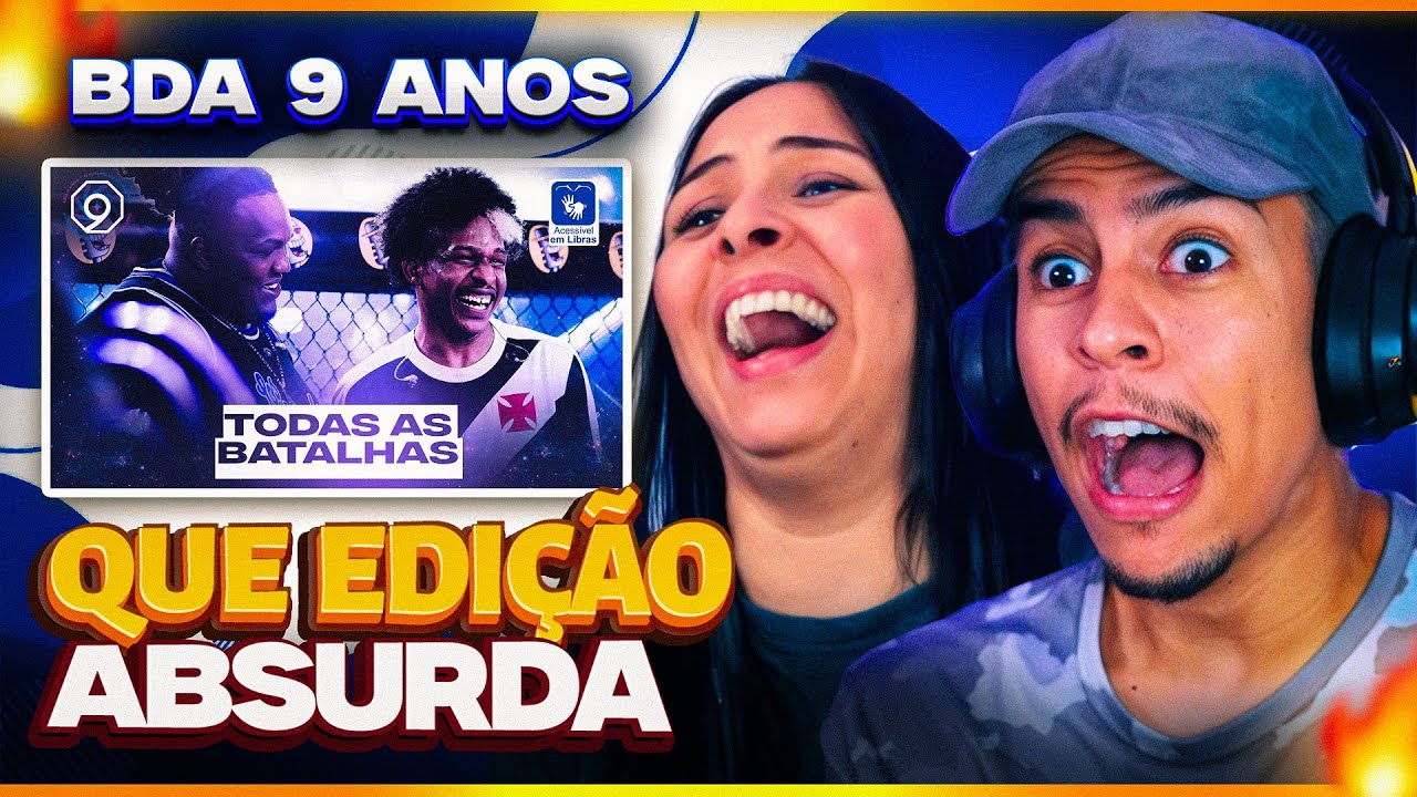 BDA 9 ANOS | TODAS as BATALHAS 😱| [Casal Jounin React] 🔥