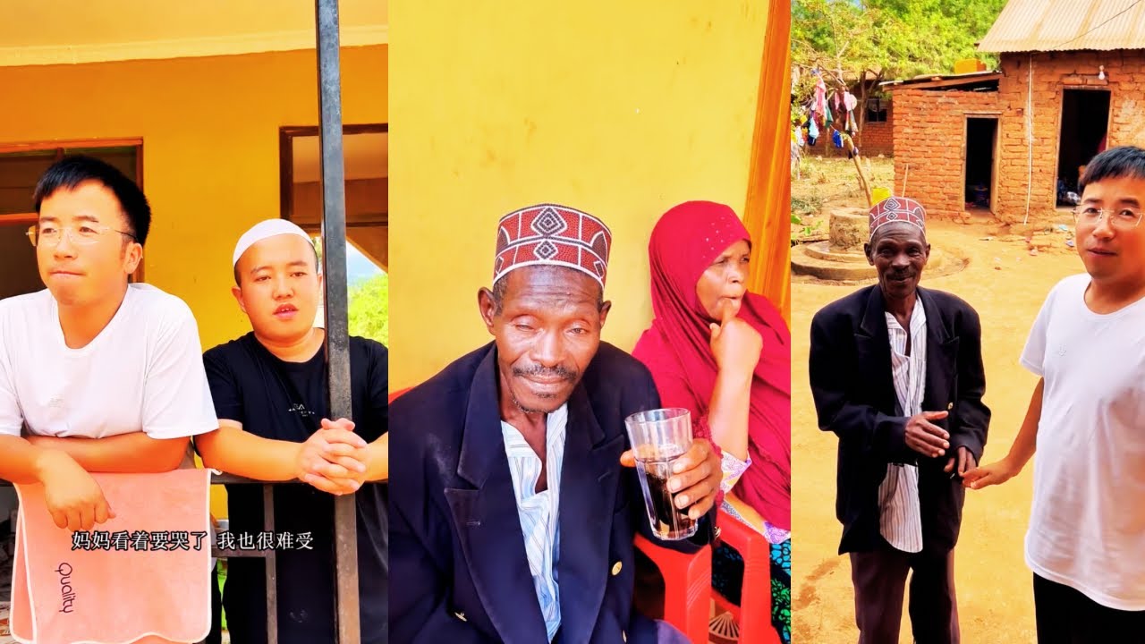 Alang meets the parents of his blind date