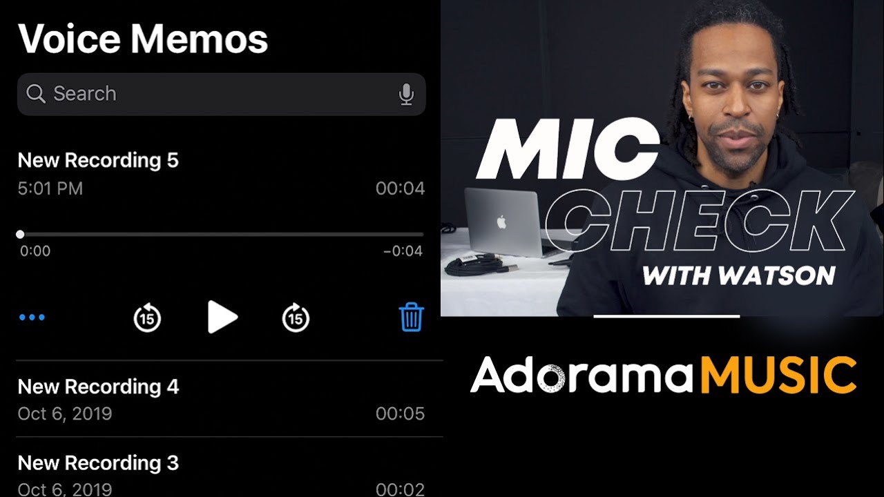 4 Easy to Use Audio Recording Apps For Your Phone | Mic Check with Watson